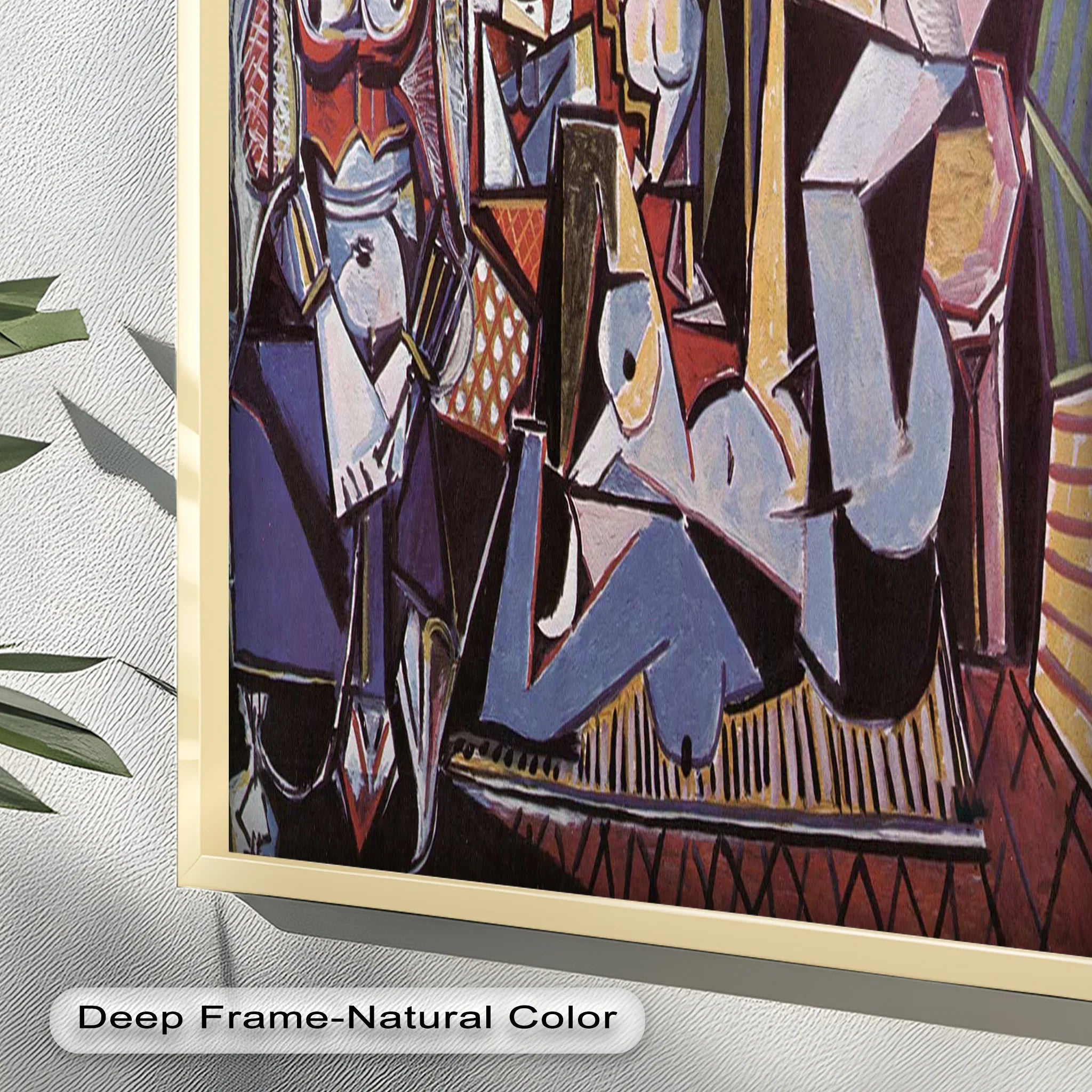 Les Femmes d'Alger by Picasso – Famous Cubist Oil Painting