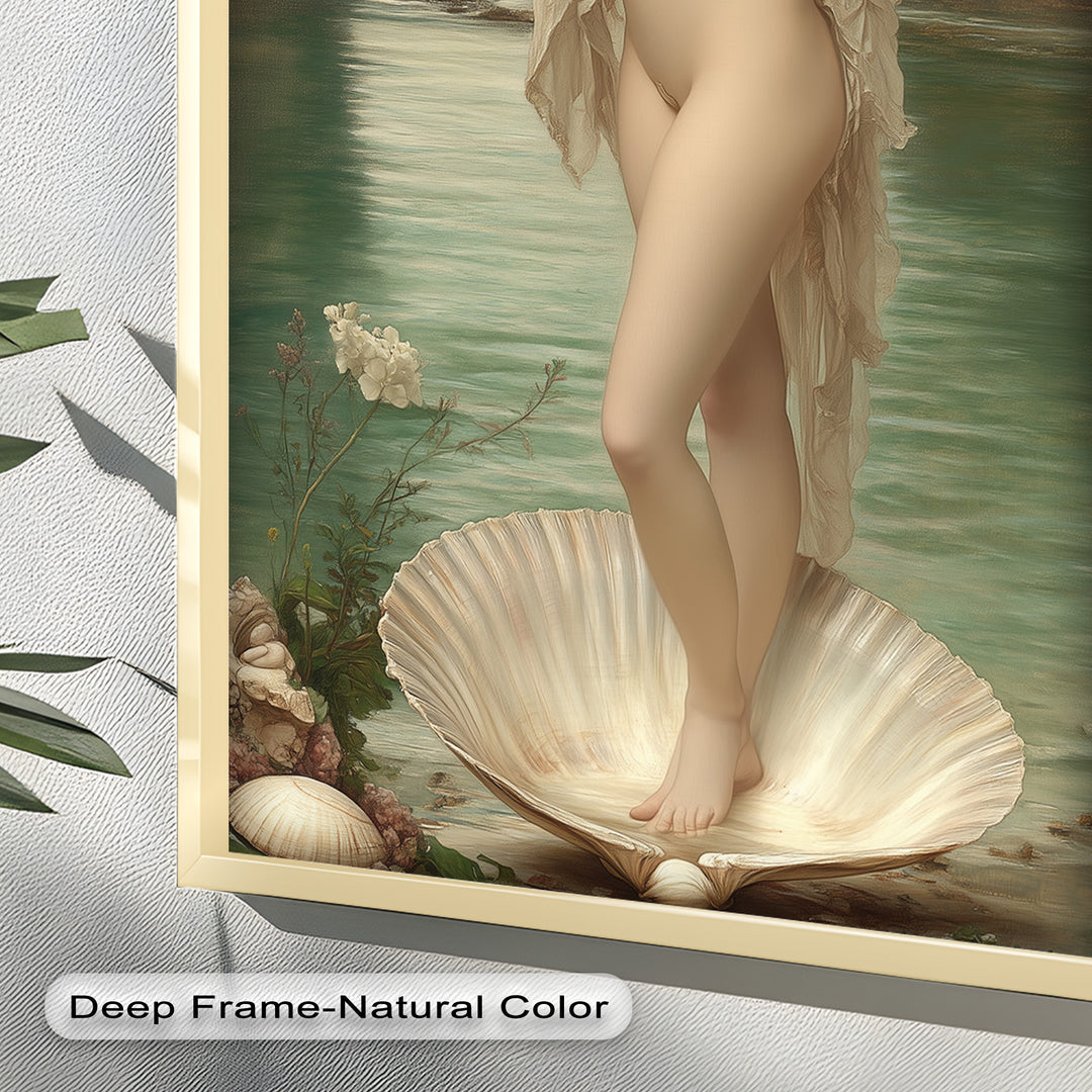 Birth of Grace – Renaissance-Inspired Venus Oil Painting