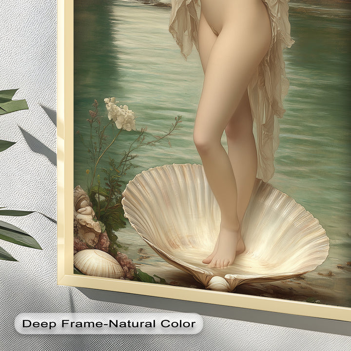 Birth of Grace – Renaissance-Inspired Venus Oil Painting