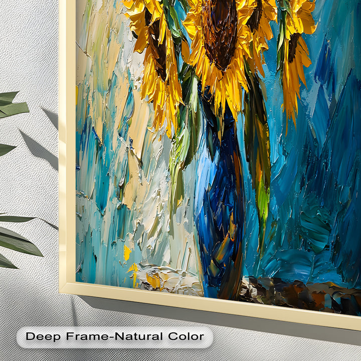 Sunflower Bouquet – Botanical Oil Painting