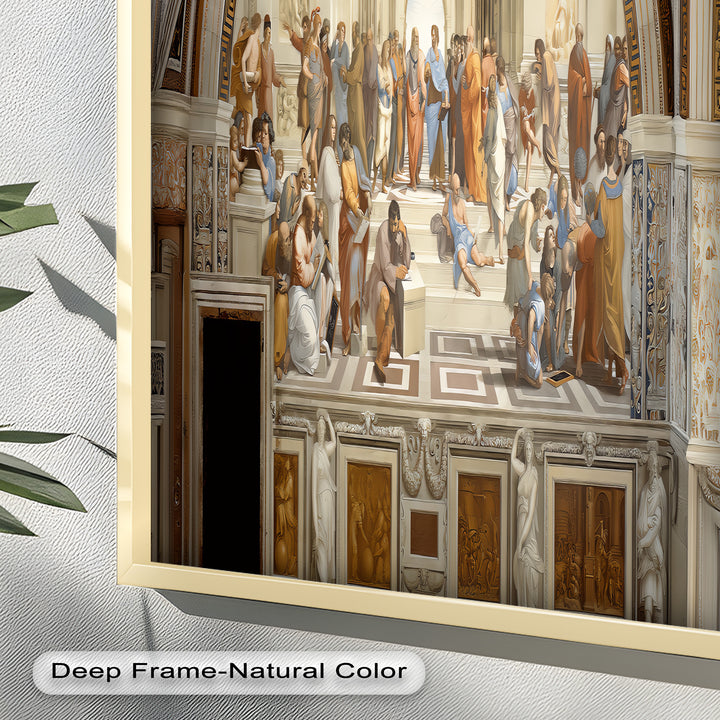 Harmony of Thought – Classicism Oil Painting