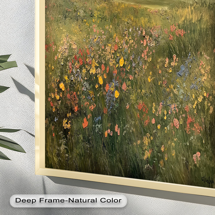 Seaside Meadow View – Landscape Oil Painting