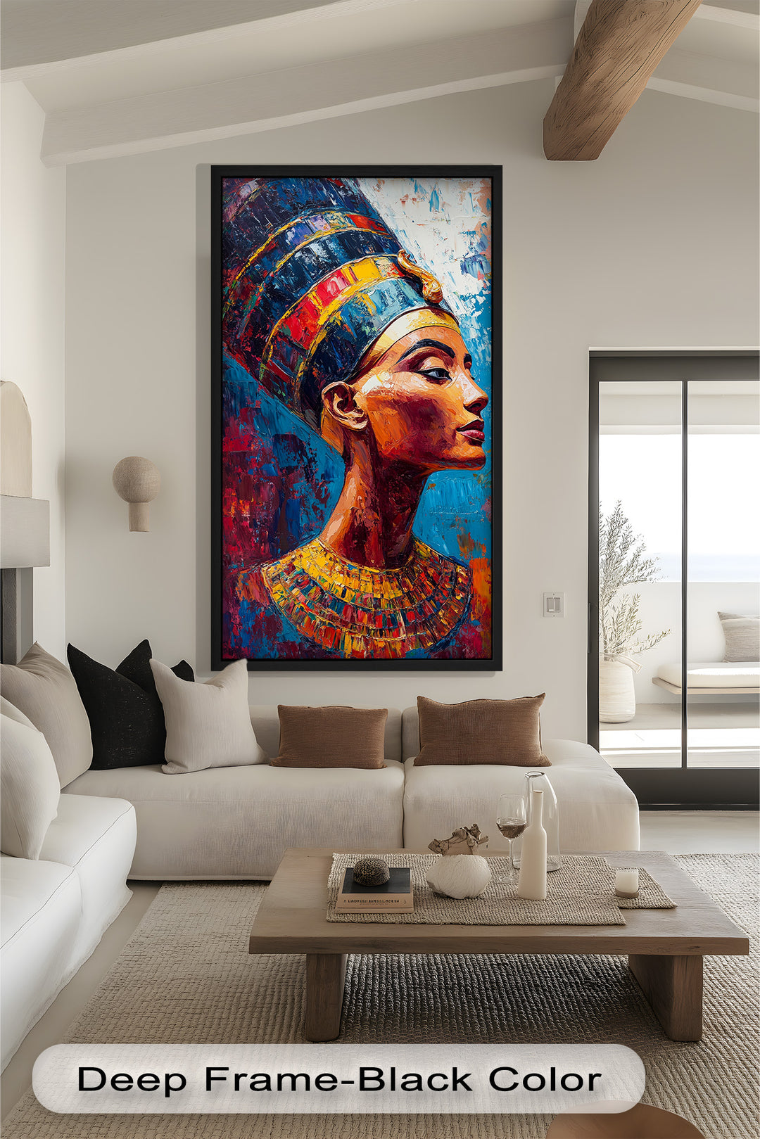 Queen of the Nile – Portrait of an Ancient Egyptian Oil Paintings