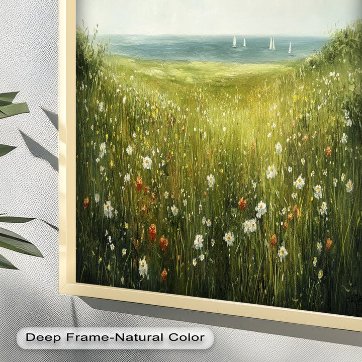 Moody Country Landscape – Serene Oil Painting