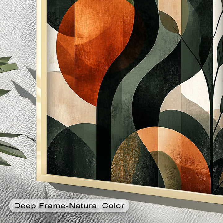 Twilight Grove – Abstract Botanical Oil Painting
