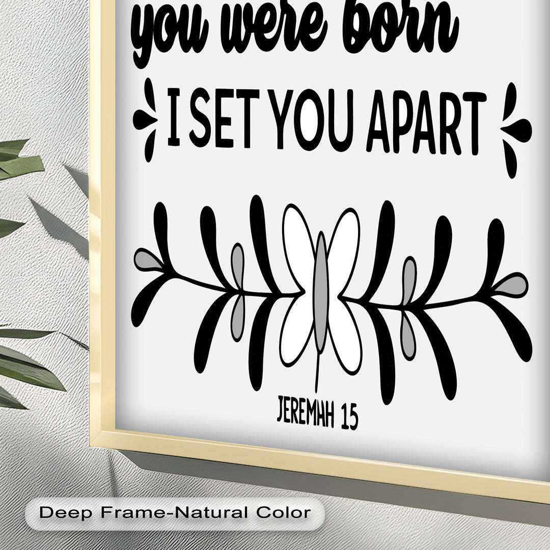 Before You Were Born – Jeremiah 1:5 Bible Oil Paintings