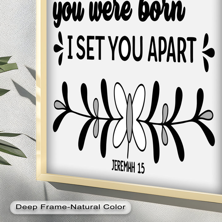 Before You Were Born – Jeremiah 1:5 Bible Oil Paintings
