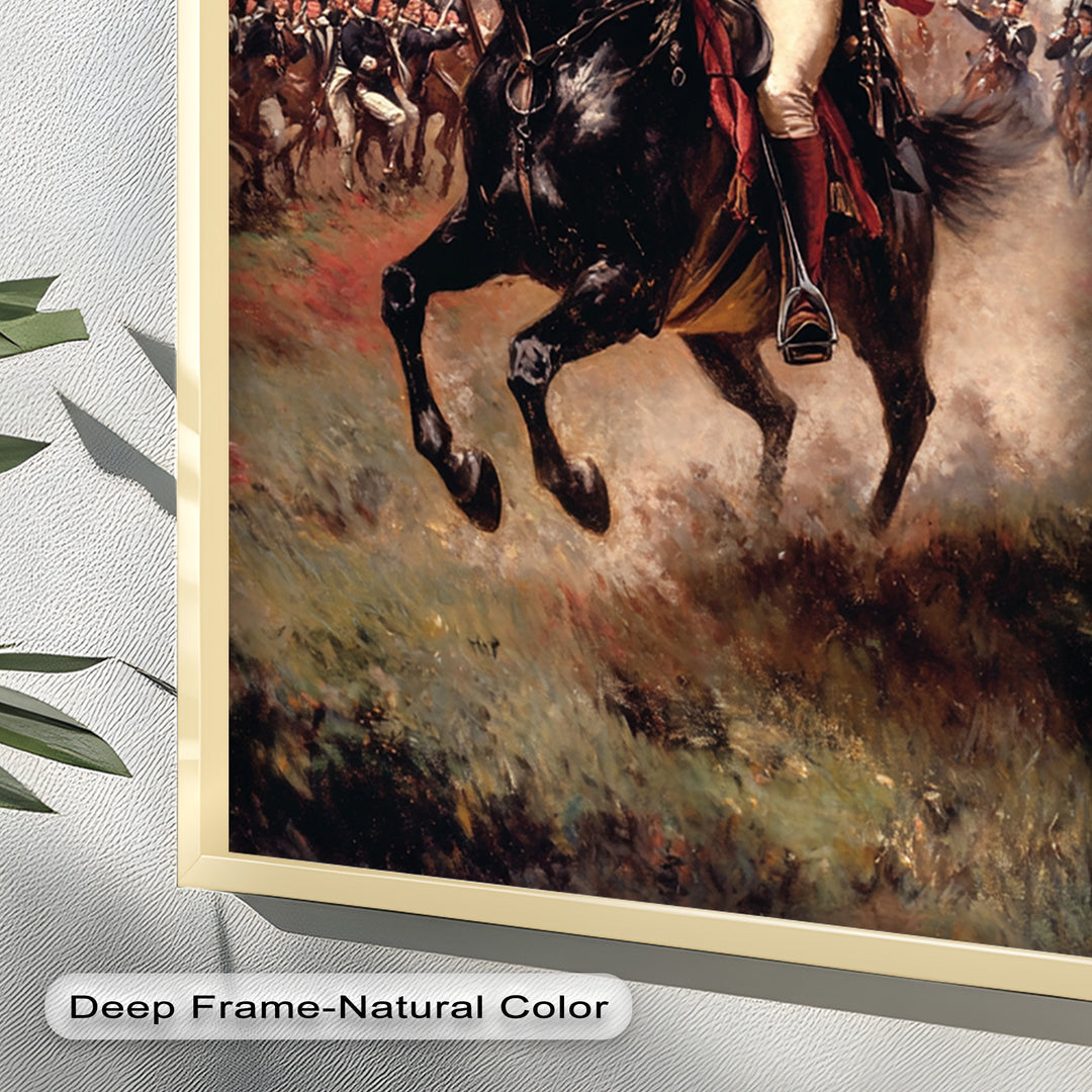 Ride of the Republic – Patriotic Commander Oil Painting