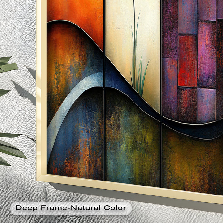 Tulip Dreams Abstract – Floral Modern Oil Painting