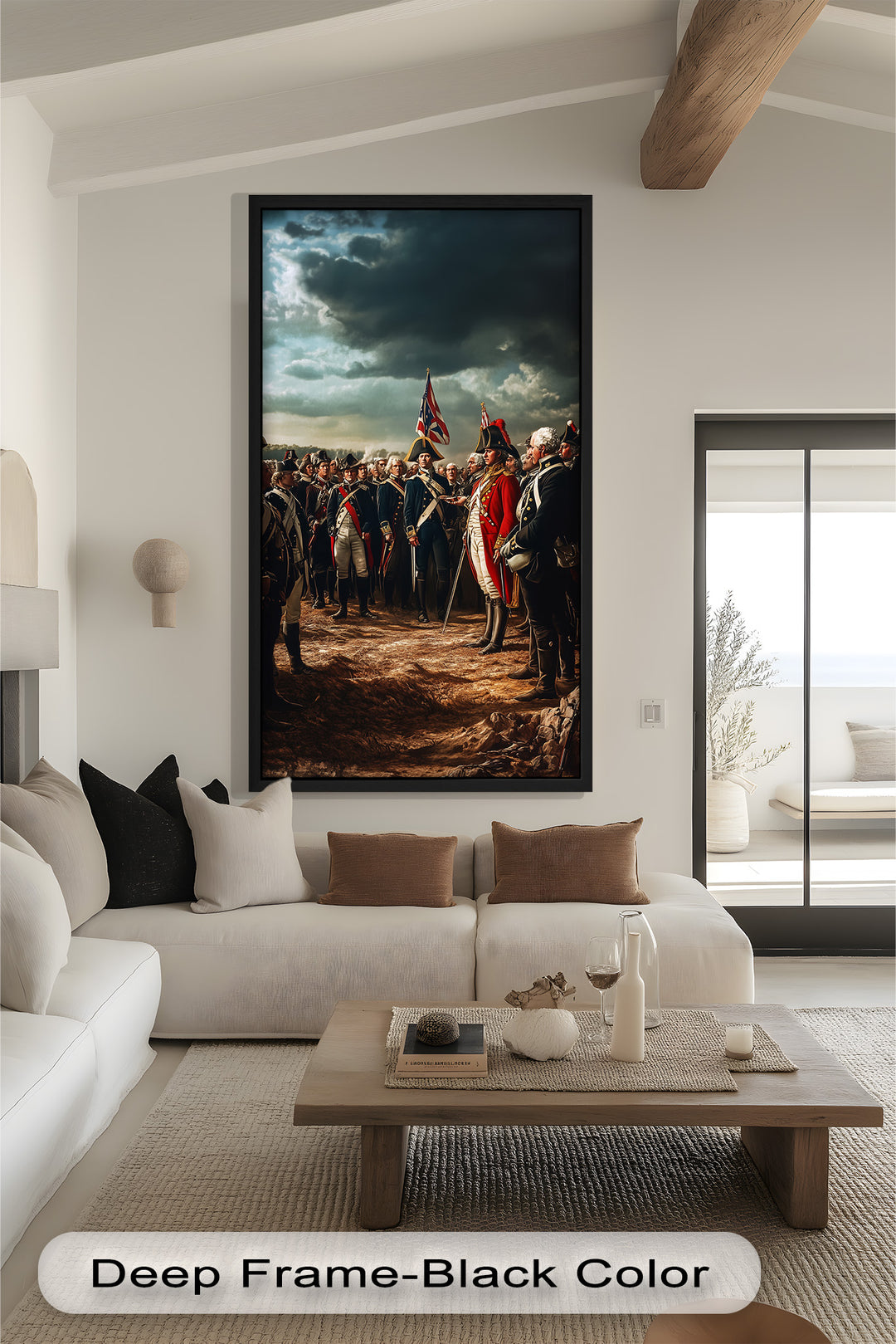 Surrender of Power – Revolutionary Oil Painting