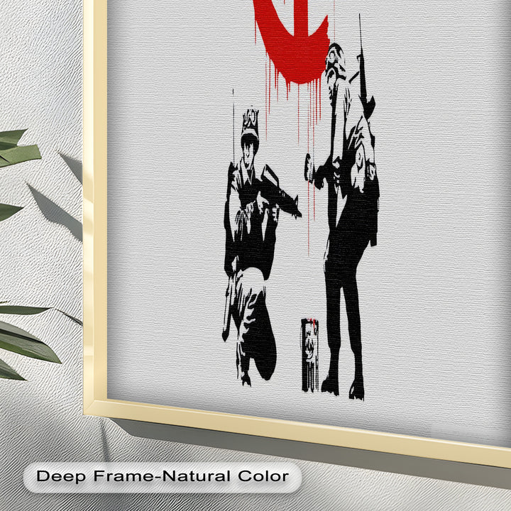 Peace Spray – Banksy Oil Painting