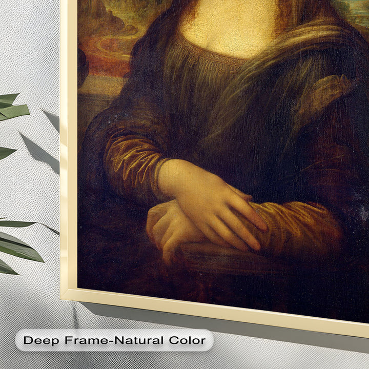 Mona Lisa – Zeitlose Renaissance-Ikone Historisches Ölgemälde