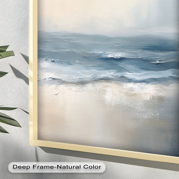 Ocean Wall Art - Minimalist Seascape Oil Painting