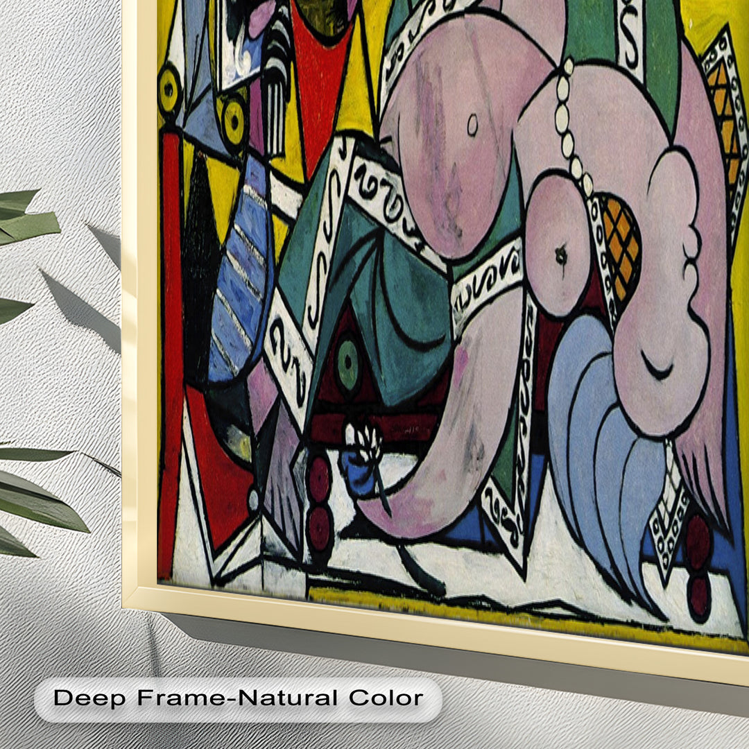 Reclining Muse – Cubist Expression of Sensuality Picasso Oil Painting