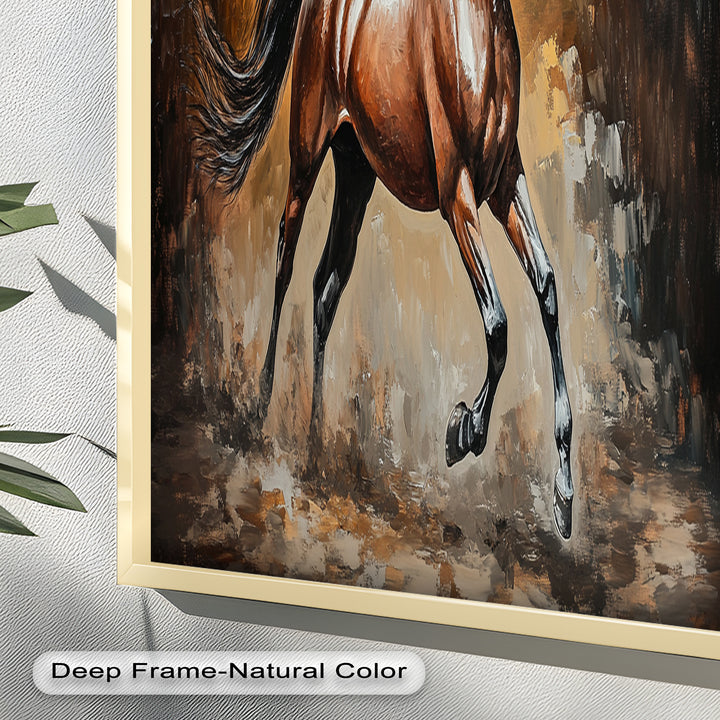 Majestic Horse – Modern Oil Painting