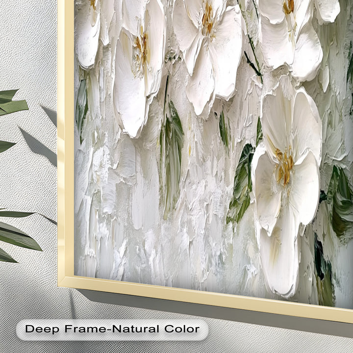 White Flower – Botanical Oil Paintings
