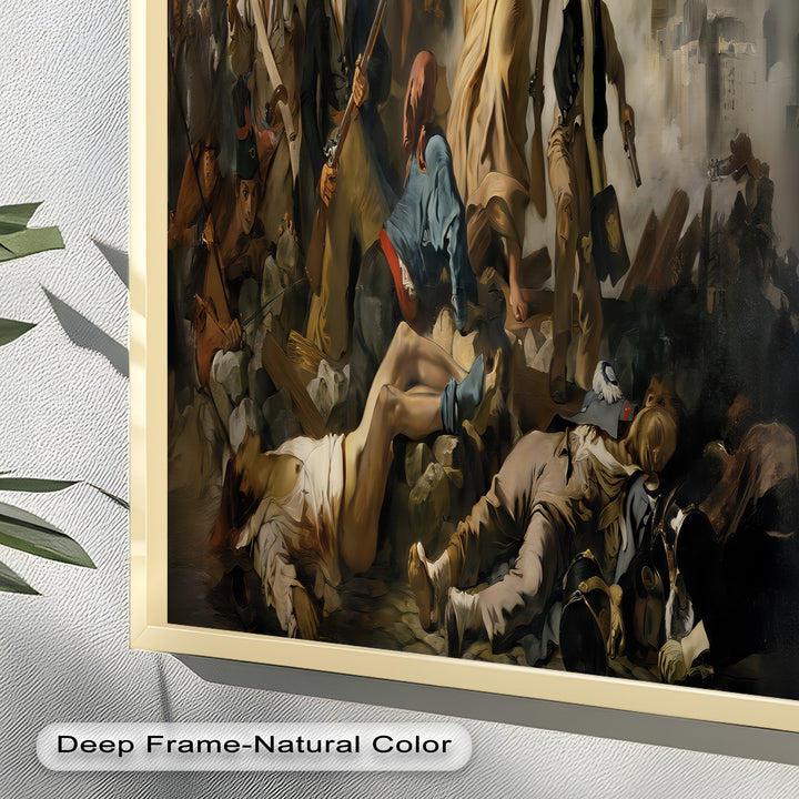 Liberty Leading the People – Classicism Oil Painting