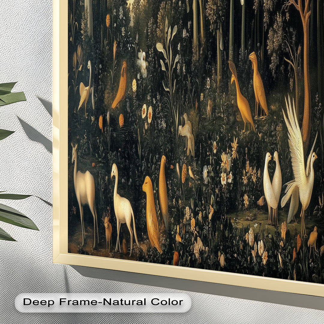 Garden of Grace – Birds Oil Painting