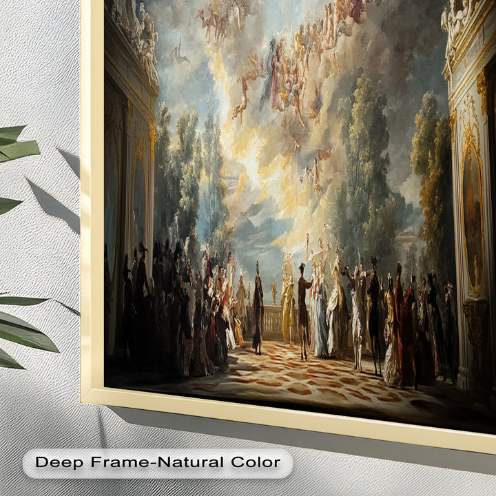 Baroque Heaven – Grand Ballroom Oil Painting
