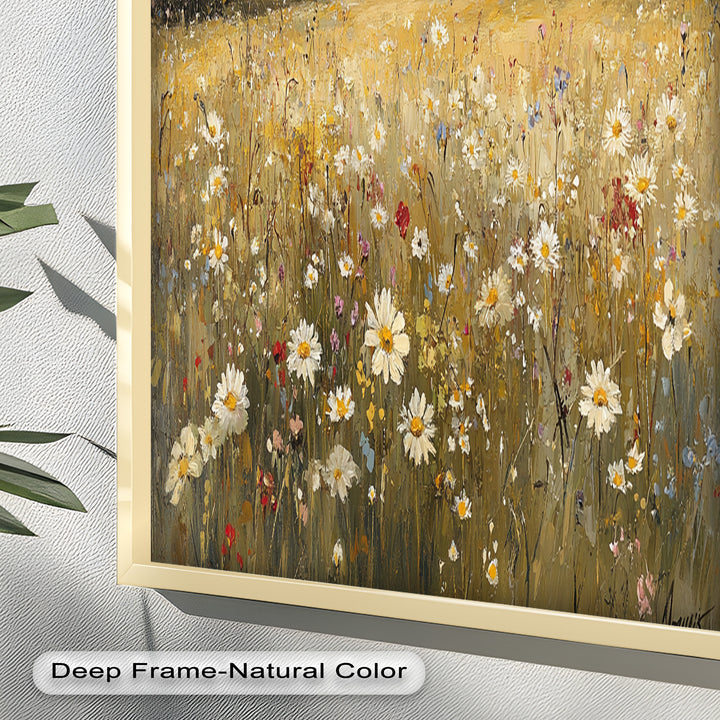 Countryside Bloom – Floral Oil Painting