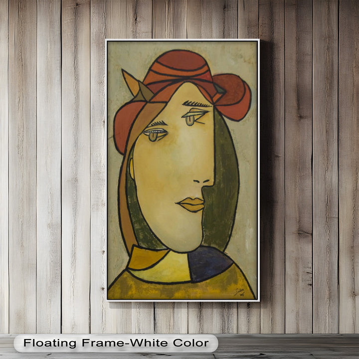 Muted Elegance – Picasso Style Oil Painting