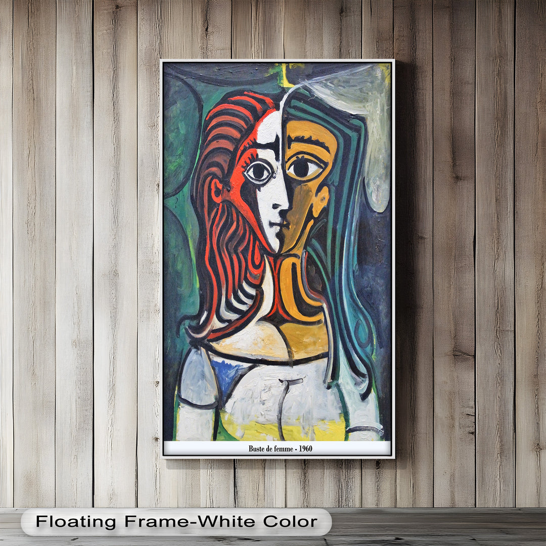 Dual Reflections – Picasso-Inspired Cubist Picasso Oil Painting
