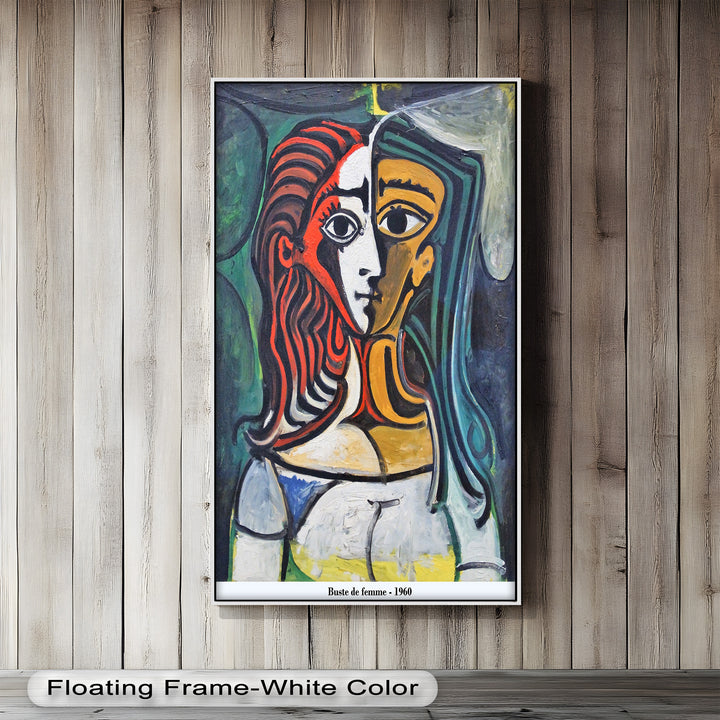 Dual Reflections – Picasso-Inspired Cubist Picasso Oil Painting