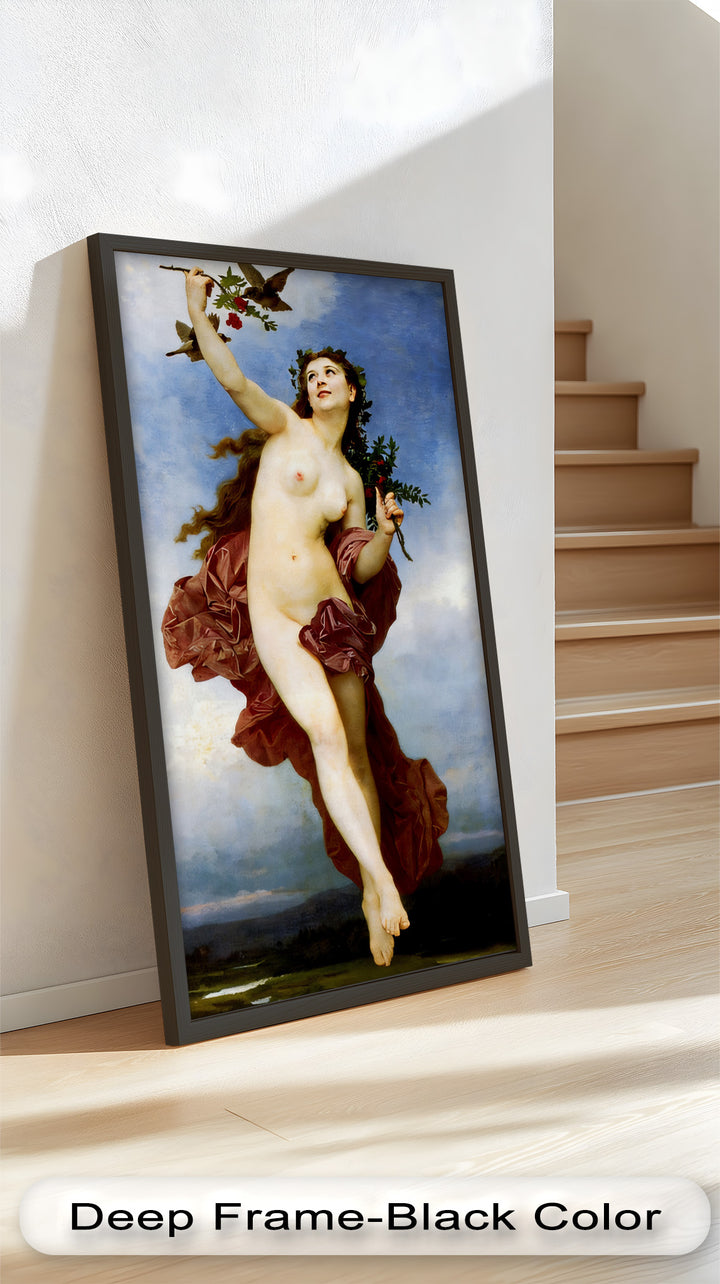 Goddess of the Air – Mythological Renaissance Oil Painting