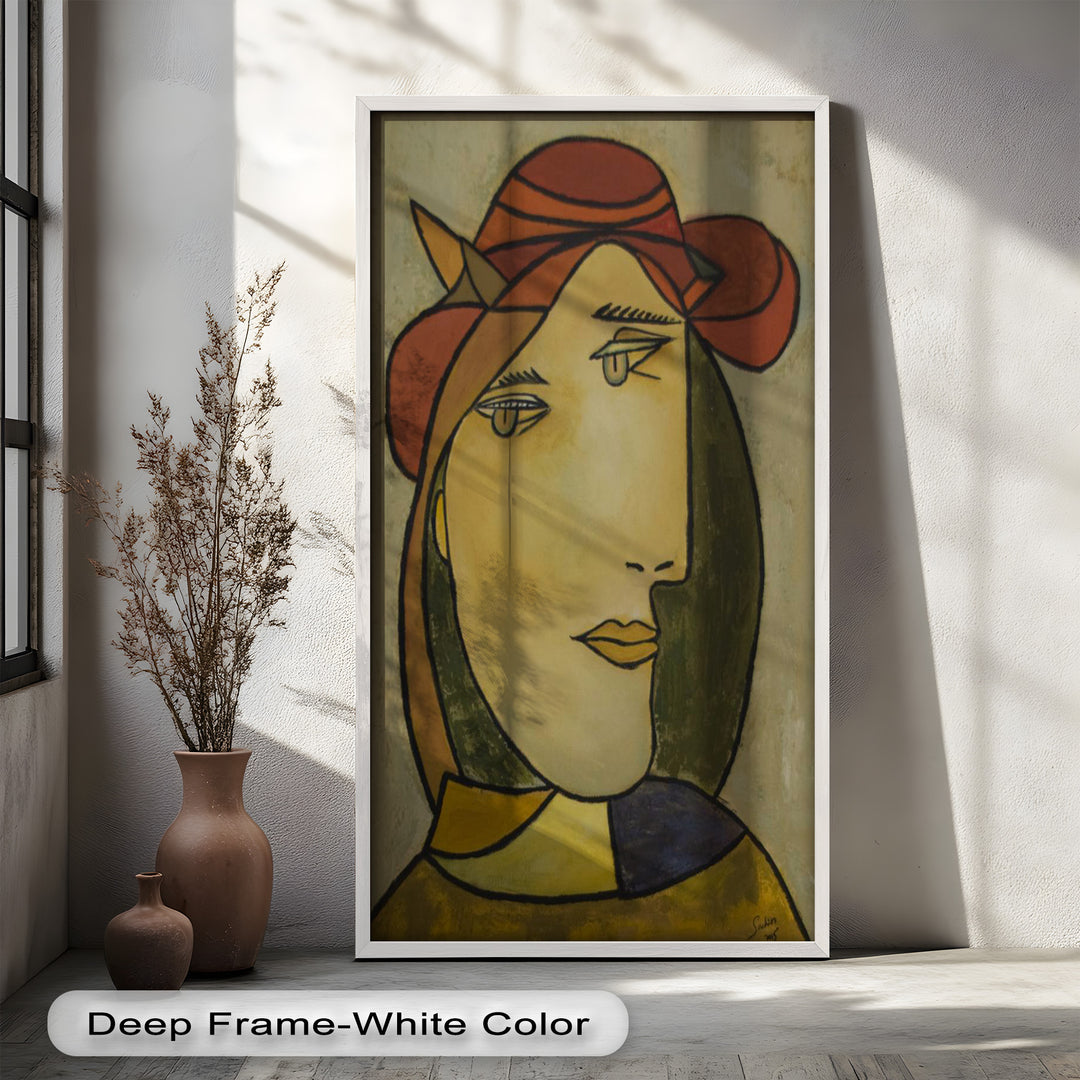 Muted Elegance – Picasso Style Oil Painting