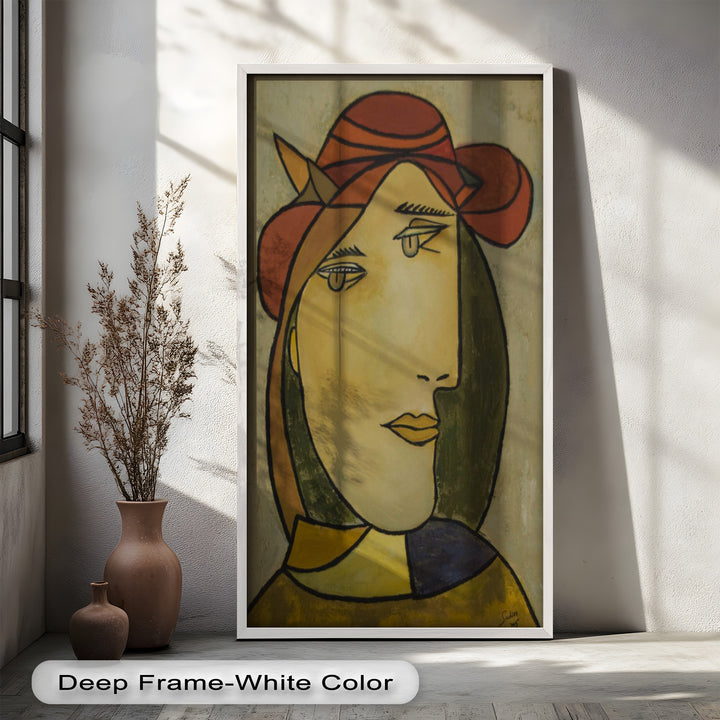 Muted Elegance – Picasso Style Oil Painting