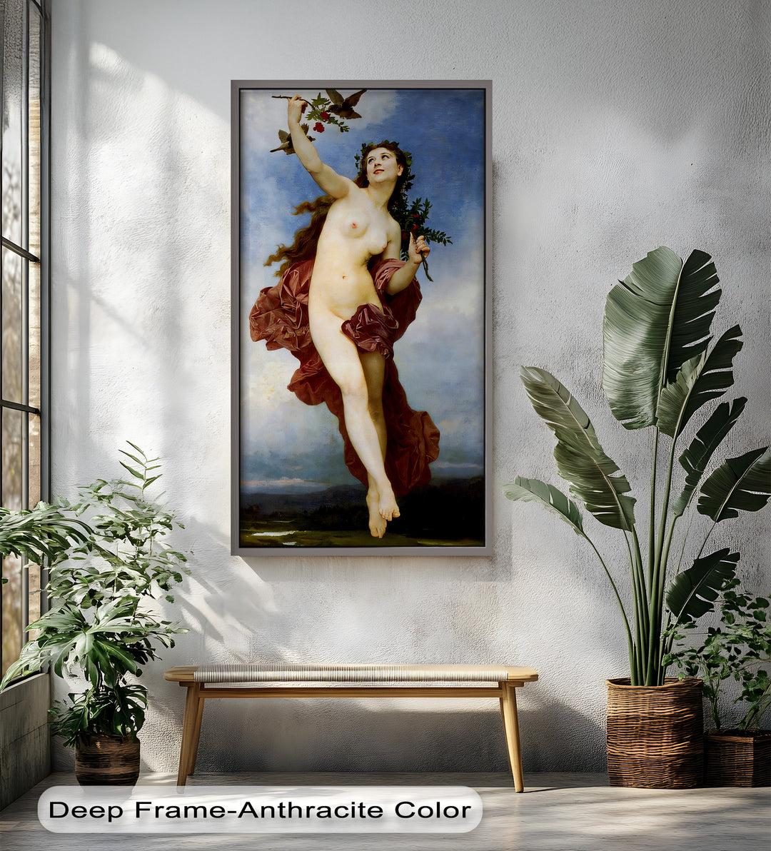 Goddess of the Air – Mythological Renaissance Oil Painting