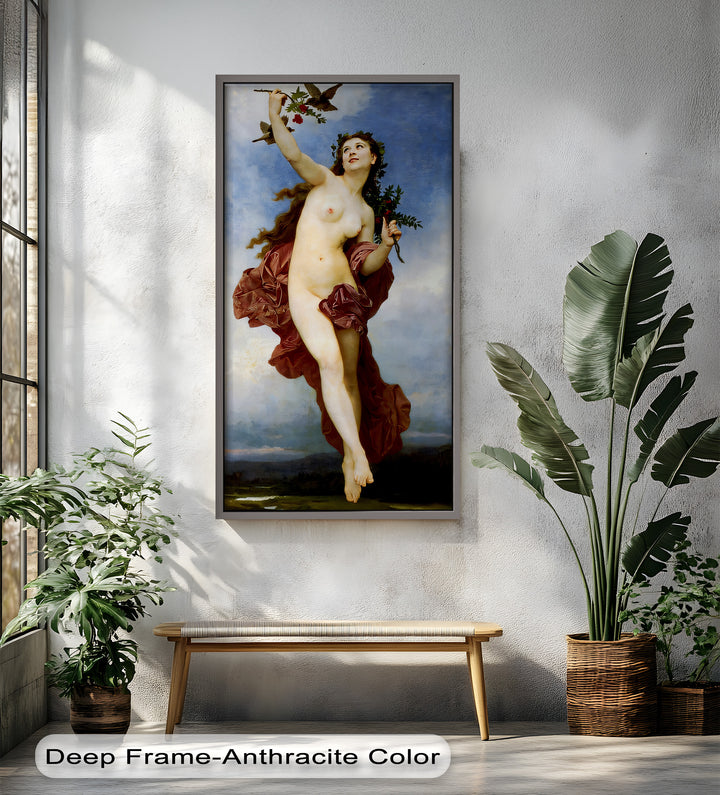 Goddess of the Air – Mythological Renaissance Oil Painting