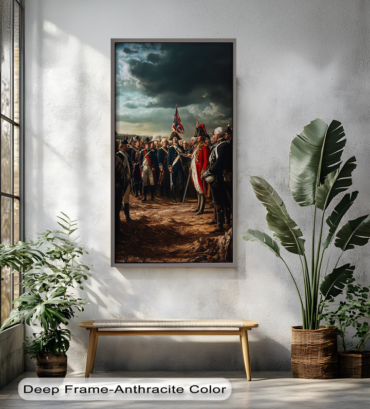Surrender of Power – Revolutionary Oil Painting