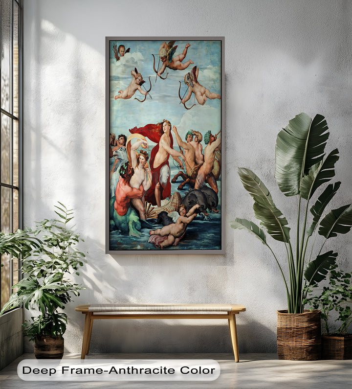 Triumphzug der Venus – Mythologisches Ölgemälde der Renaissance