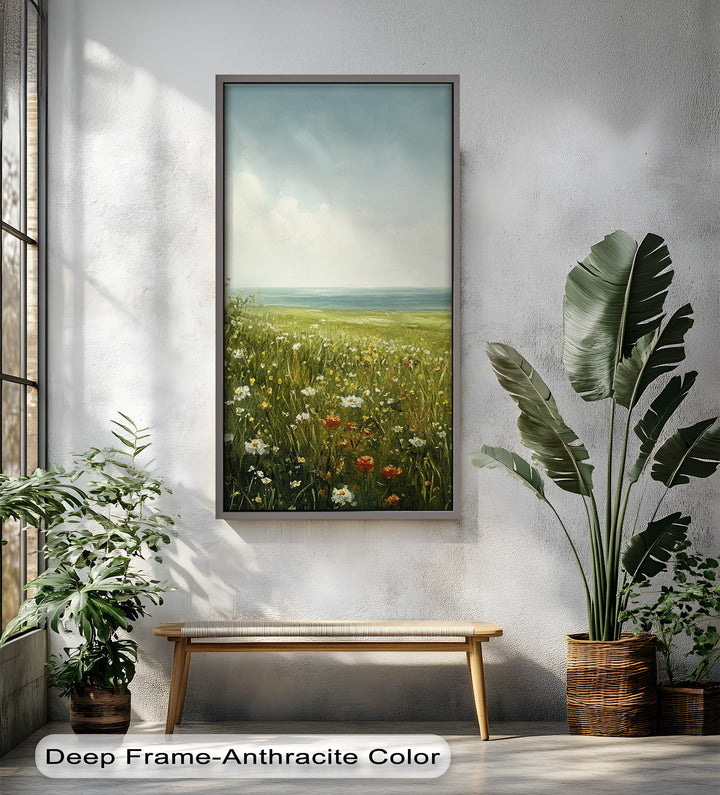 Ideal for brightening any space, this painting brings a sense of calm, joy, and natural beauty to your home.