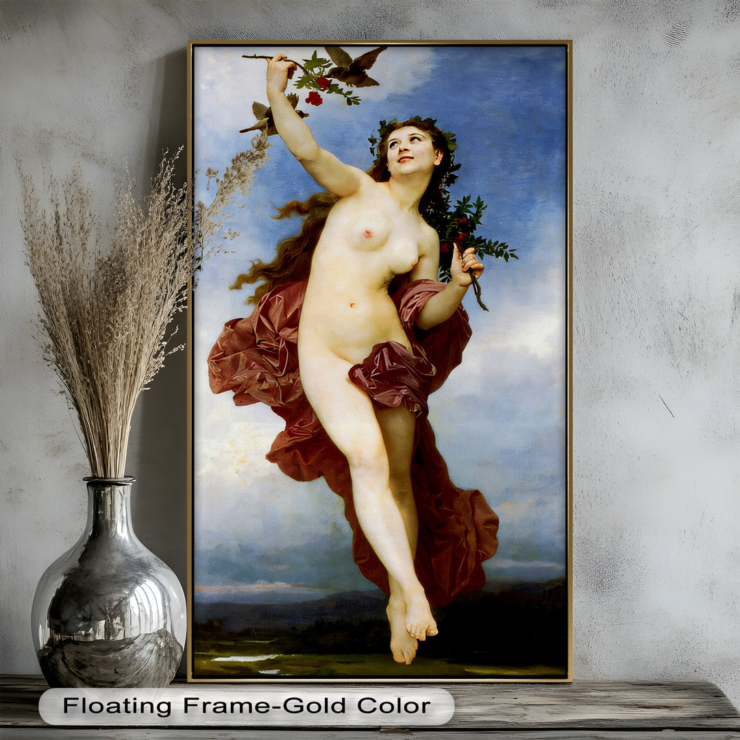 Goddess of the Air – Mythological Renaissance Oil Painting
