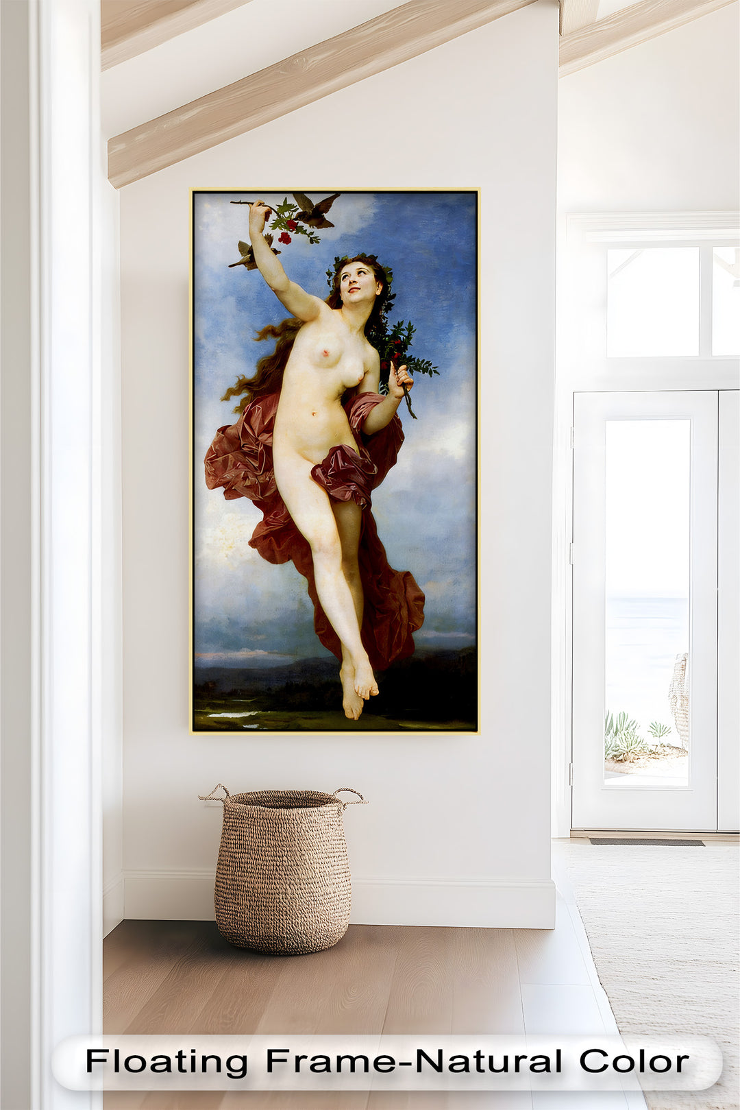 Goddess of the Air – Mythological Renaissance Oil Painting