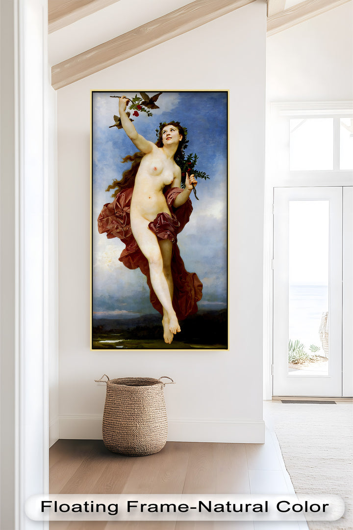 Goddess of the Air – Mythological Renaissance Oil Painting