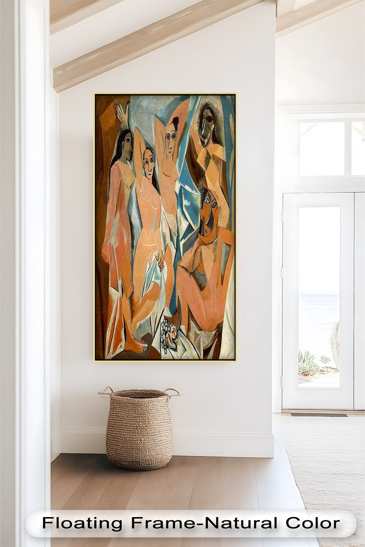 Les Demoiselles – Cubist Masterpiece Picasso Oil Painting