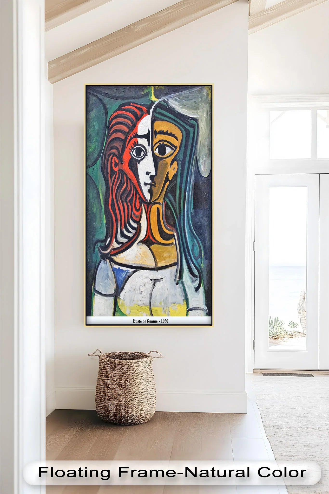 Dual Reflections – Picasso-Inspired Cubist Picasso Oil Painting
