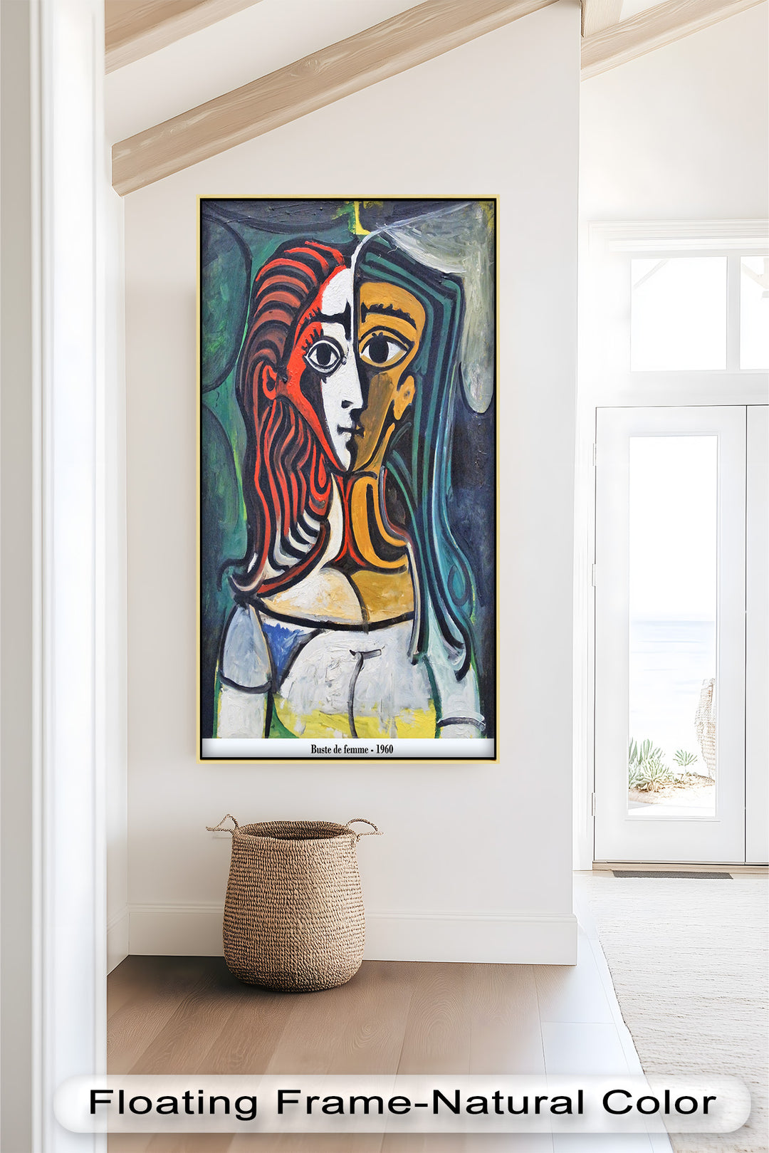 Dual Reflections – Picasso-Inspired Cubist Picasso Oil Painting