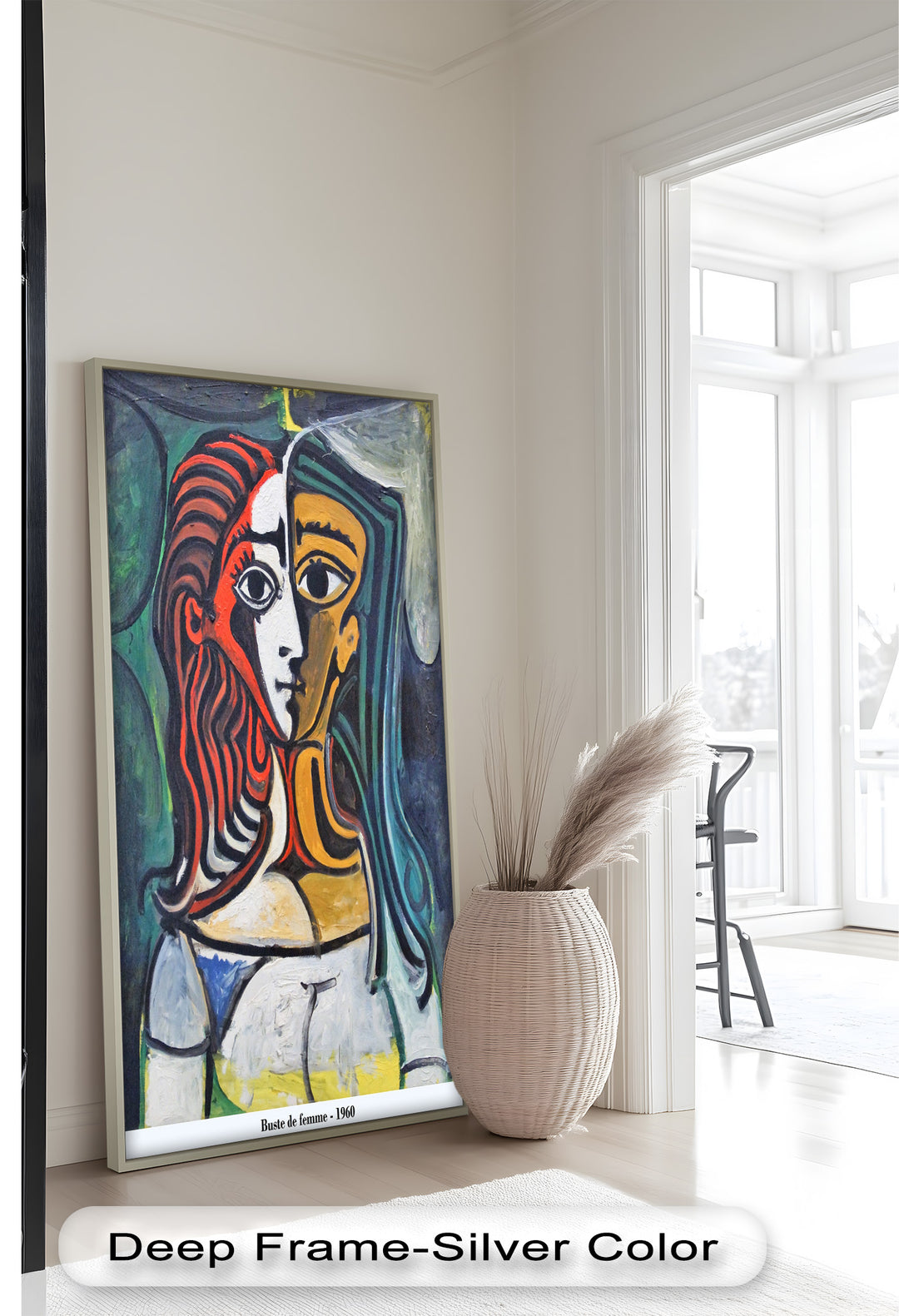 Dual Reflections – Picasso-Inspired Cubist Picasso Oil Painting
