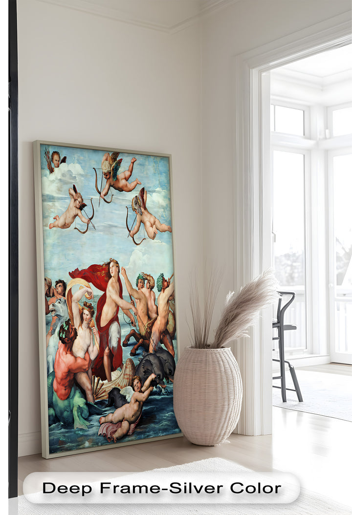 Triumphzug der Venus – Mythologisches Ölgemälde der Renaissance