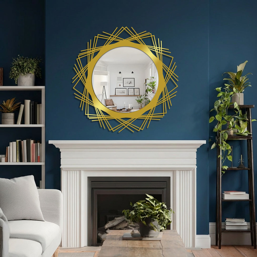 Modern wall mirror for minimalist spaces