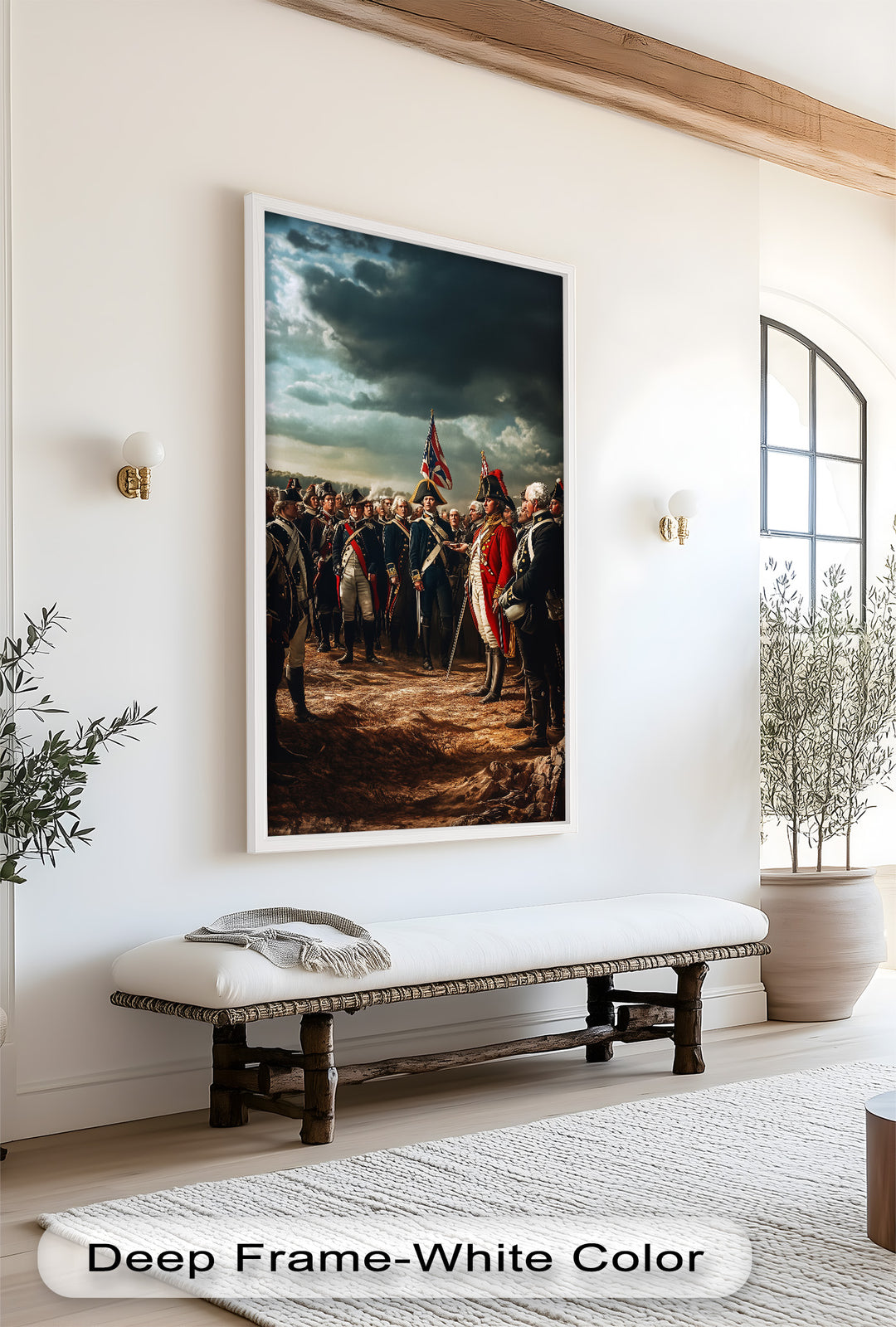 Surrender of Power – Revolutionary Oil Painting