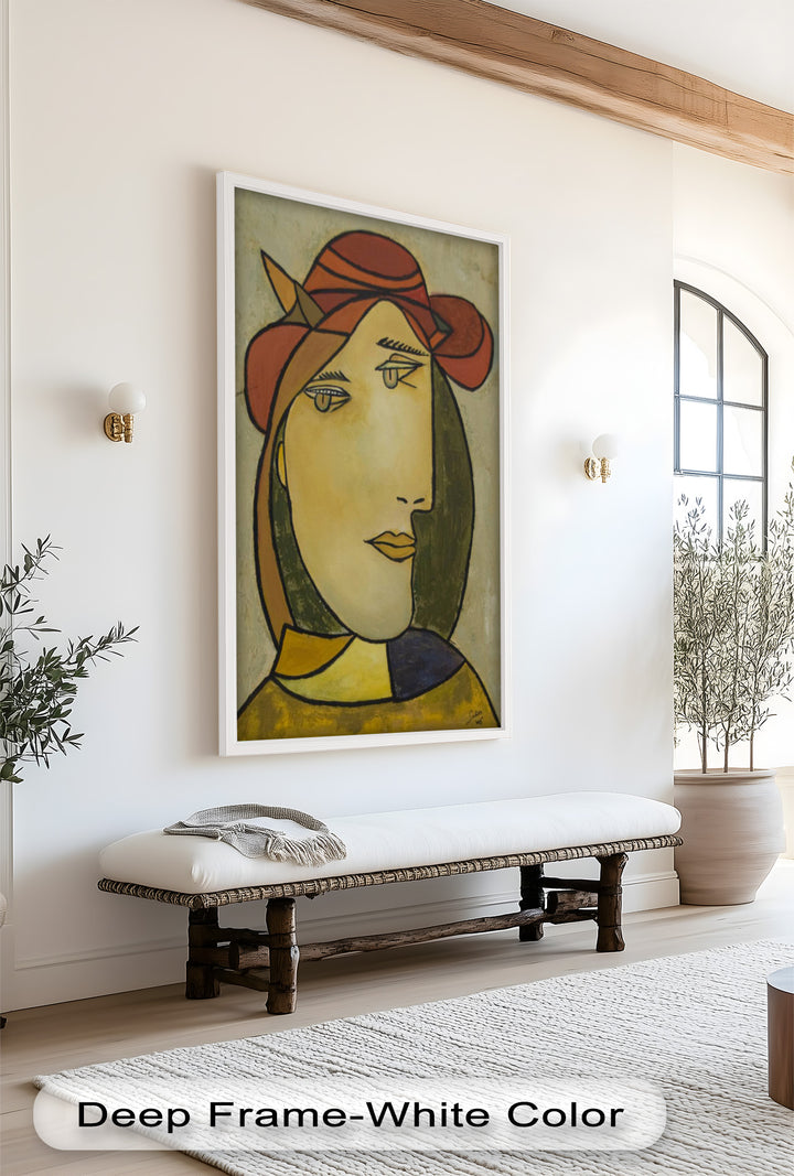 Muted Elegance – Picasso Style Oil Painting