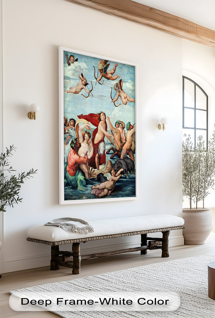 Triumphzug der Venus – Mythologisches Ölgemälde der Renaissance