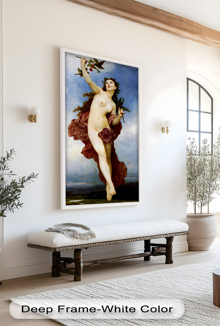 Goddess of the Air – Mythological Renaissance Oil Painting