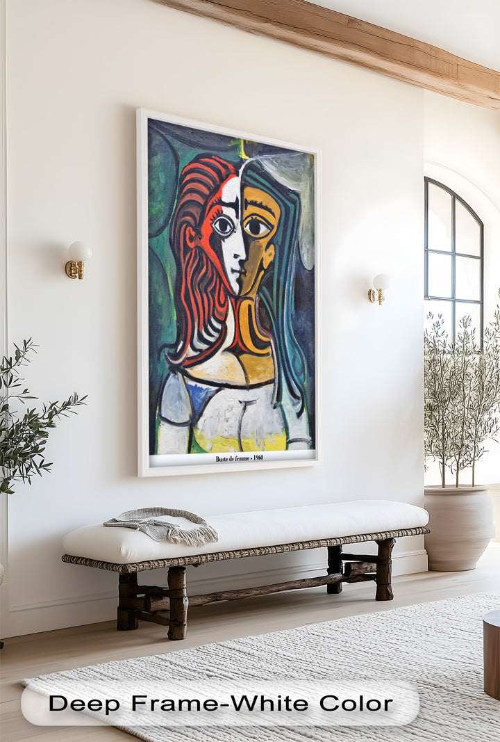 Dual Reflections – Picasso-Inspired Cubist Picasso Oil Painting