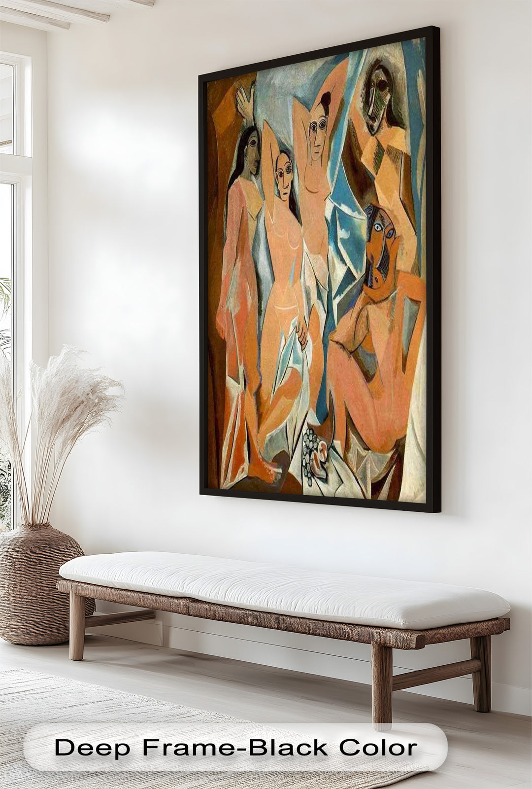 Les Demoiselles – Cubist Masterpiece Picasso Oil Painting